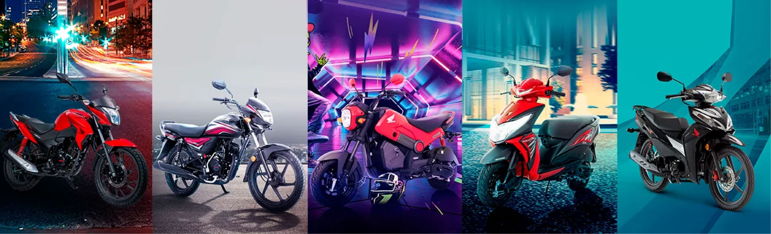 Banner Motos Honda
